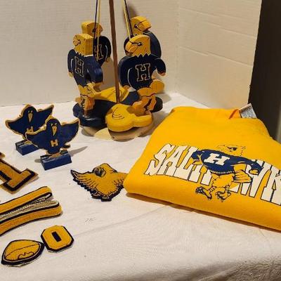 Vintage Hutchinson high school seahawks