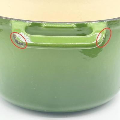 COOK’S TOOLS ~ Enameled Cast Iron Dutch Oven ~ *Read Details