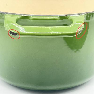 COOK’S TOOLS ~ Enameled Cast Iron Dutch Oven ~ *Read Details