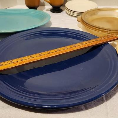 Mckee Jadeite Laurel Serving Bowl, Fiestaware