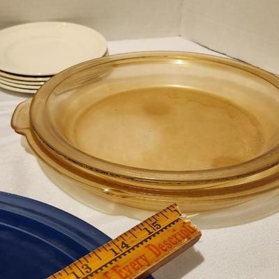 Mckee Jadeite Laurel Serving Bowl, Fiestaware