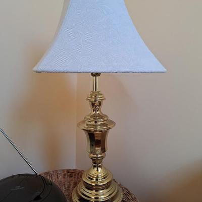 brass lamp