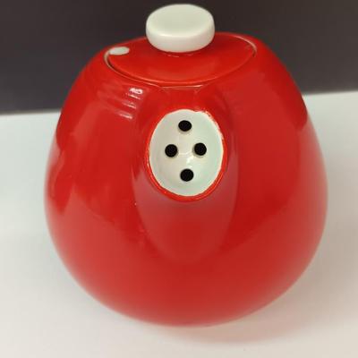 Vintage Hall's Superior Quality Kitchenware made in USA 6 Teapot and sugar dish