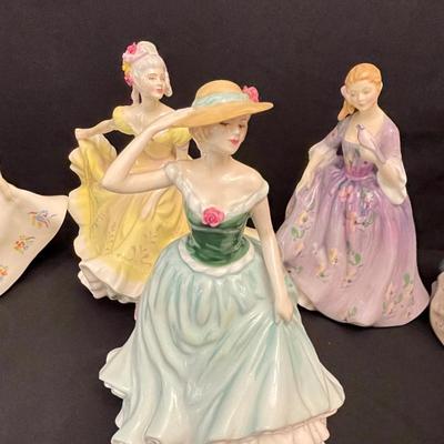 Sunday Best: Seven Royal Doulton Figures (DR-SS)