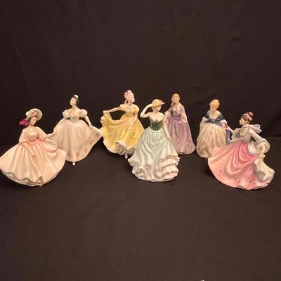 Sunday Best: Seven Royal Doulton Figures (DR-SS)