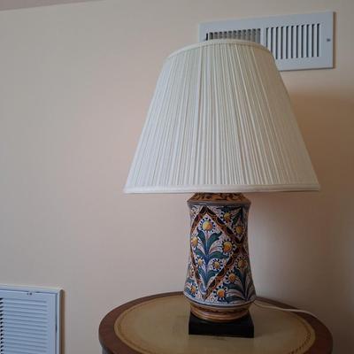 quimper style lamp