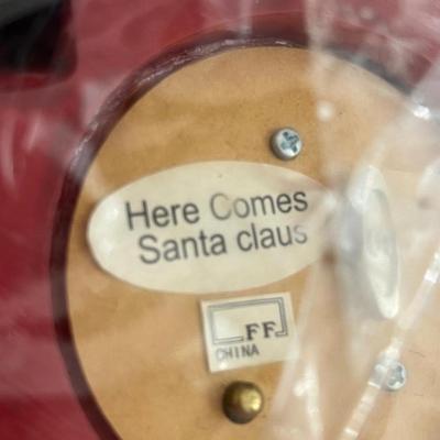 FITZ & FLOYD ~ Santa Car Musical ~ “Here Comes Santa Claus”
