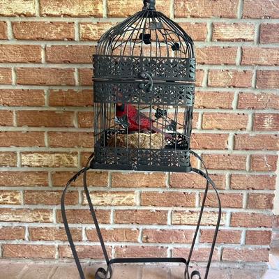 Victorian Decorative Metal Birdcage