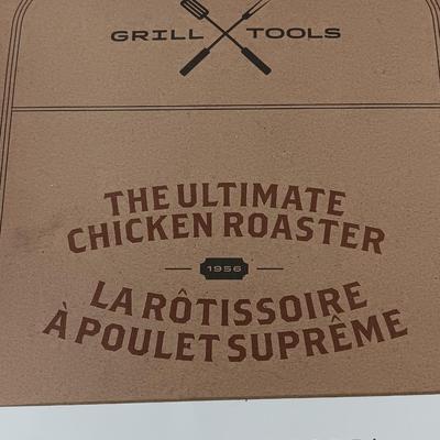 The ultimate chicken roaster with baking and roasting pans