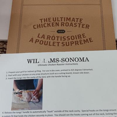 The ultimate chicken roaster with baking and roasting pans