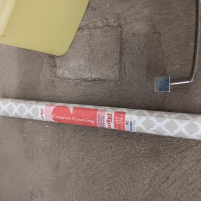 Plastic food storage with drawer rods for kitchen towels -pitchers - organizers and more