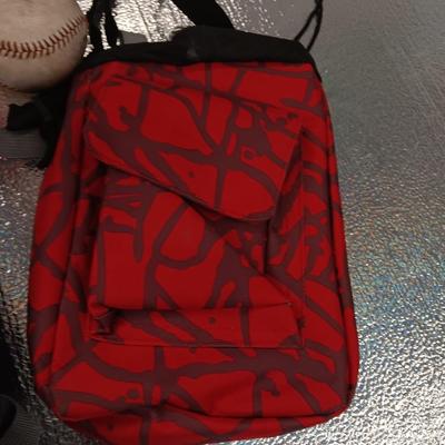 Outdoor day pack with insulated lunch boxes and drink container