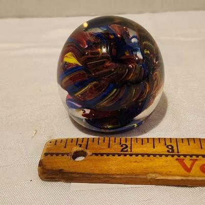Signed Rollin Karg Glass Sculpture