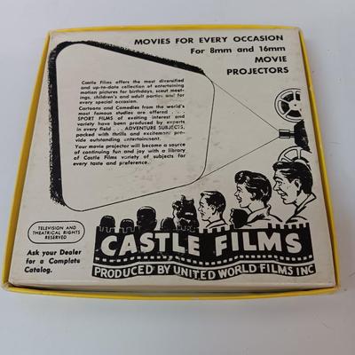 Two vintage reel camera films - Woody Woodpecker and Mighty Mouse