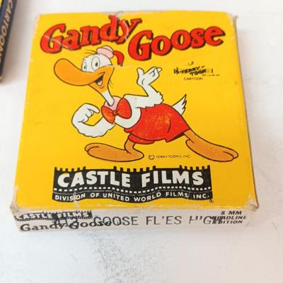 Two vintage camera films - Walt Disney Cartoons Mickey Mouse and Gandy Goose