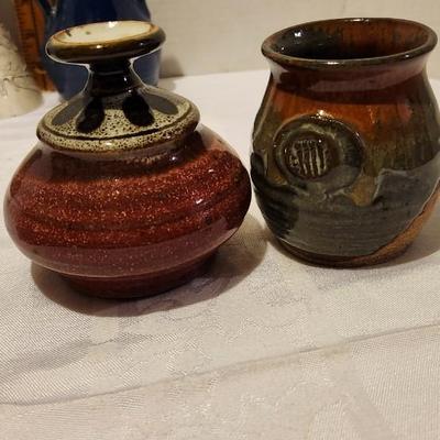 Pottery lot, Vintage and many signed