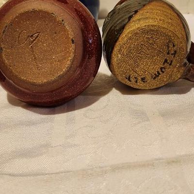Pottery lot, Vintage and many signed