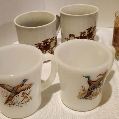 MCM Ceramic Fish. Coffee cups, low ball 960s JIMINY CRICKET Collector Cup