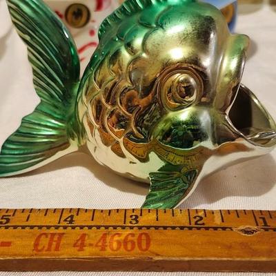 MCM Ceramic Fish. Coffee cups, low ball 960s JIMINY CRICKET Collector Cup