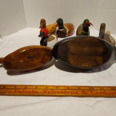 Vintage wood Duck decoy Lot