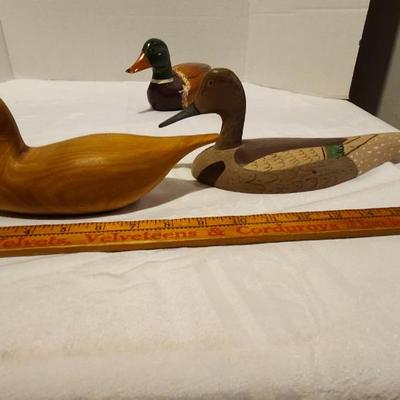 Vintage wood Duck decoy Lot