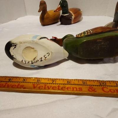 Vintage wood Duck decoy Lot