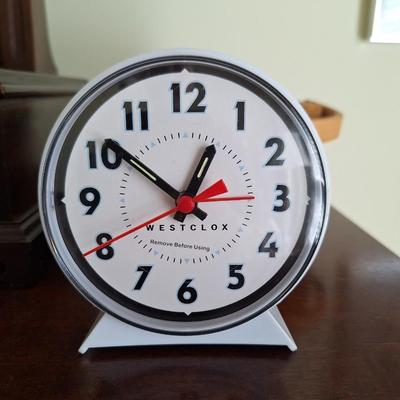 westclox wind up clock