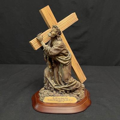 Three Jesus Statuettes incl Danbury Mint (DR-SS)