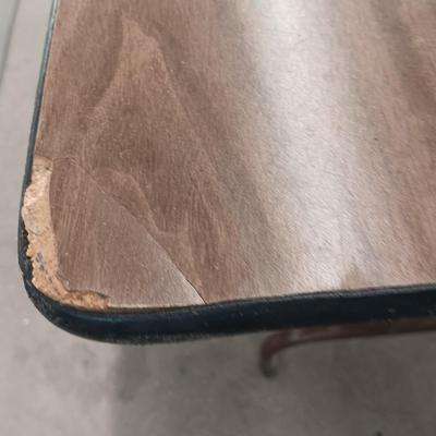 Wooden workbench and folding conference table