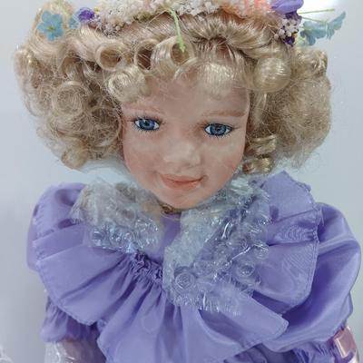 Matthew and Melanie by Jennifer Esteban Porcelain dolls with COA - The littlest of the wedding