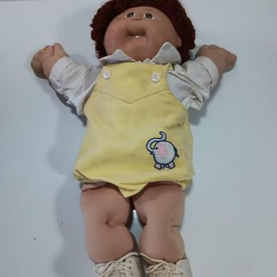 Collectible Cabbage Patch boy doll with shoes and outfit