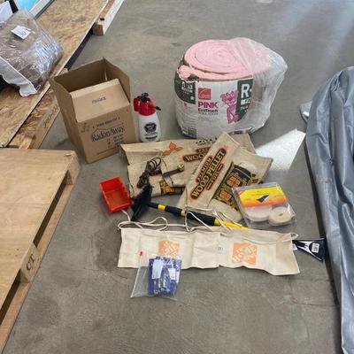 Household Needs - Home hardware - new rol of insulation & more