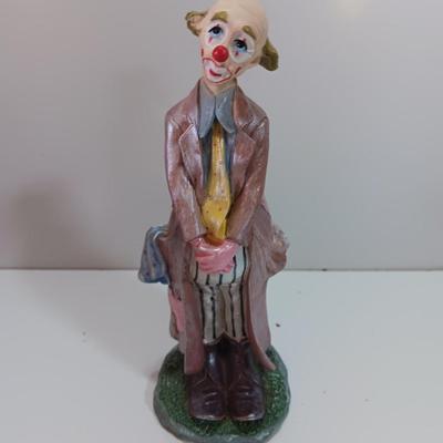 Collection of porcelain clowns - The original Emmett Kelly Circus collection ltd. edition