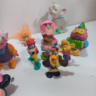 Vintage toy figures - Ducks - Inflatable ringling circus toy - Mickey & Minnie and more