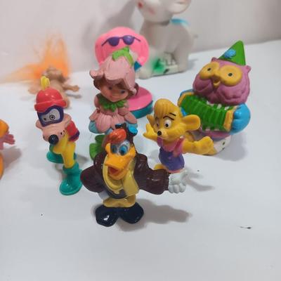 Vintage toy figures - Ducks - Inflatable ringling circus toy - Mickey & Minnie and more