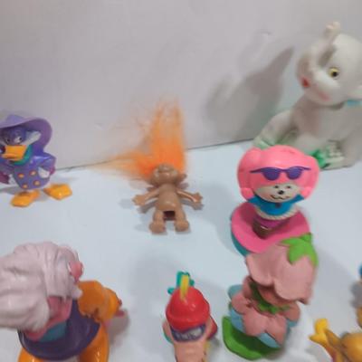 Vintage toy figures - Ducks - Inflatable ringling circus toy - Mickey & Minnie and more