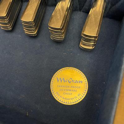 16 Person Rebacraft Flatware Set, Chest & More (K-SS)