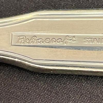 16 Person Rebacraft Flatware Set, Chest & More (K-SS)
