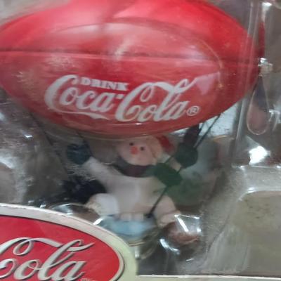 Coca Cola collectibles - bottles - cards - glasses and a tapestry