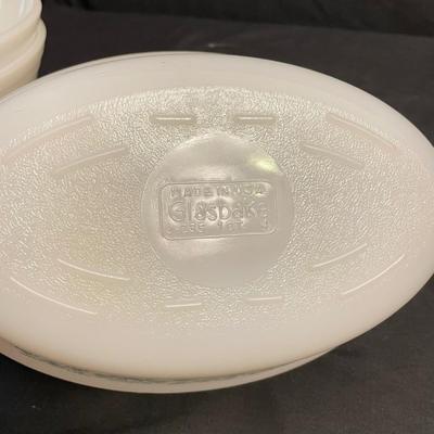 Federal Milk Glass & Fire King: Mid-Century Oven Ware (K-SS)