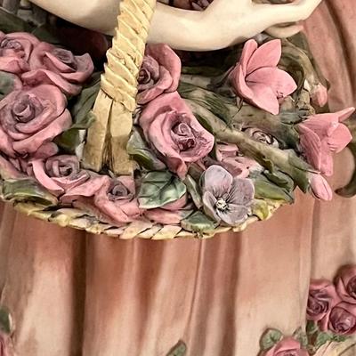 3.5 Ft Tall Victorian Lady Floor Lamp