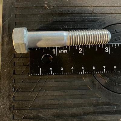 Bolts 9/16-12x3”  gr8. Qty25