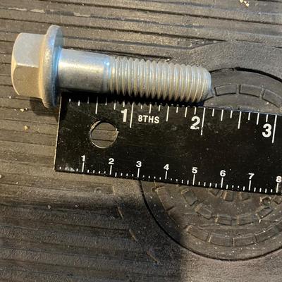 1/2-13x2” flange bolt. Grd 8 Qty36