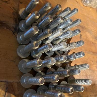 1/2-13x2” flange bolt. Grd 8 Qty36