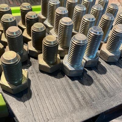 Bolts .3/4-10x1 1/4” & 1 1/2”.  Qty 31