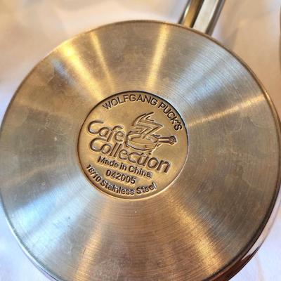Lot #30 14 Piece Set - Wolfgang Puck Cafe Collection Cookware