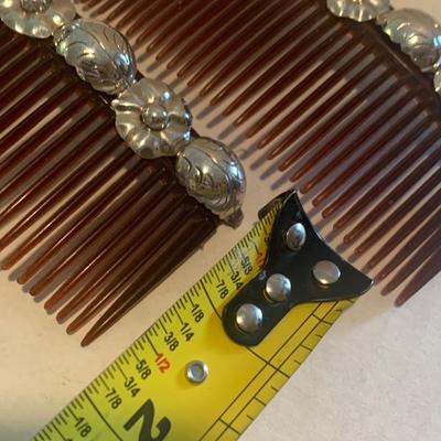 Sterling Hair Combs
