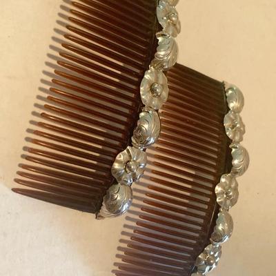 Sterling Hair Combs