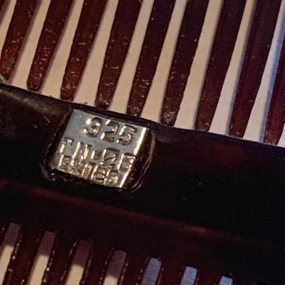 Sterling Hair Combs