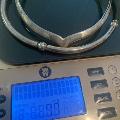 Vintage Sterling Chokers Lot